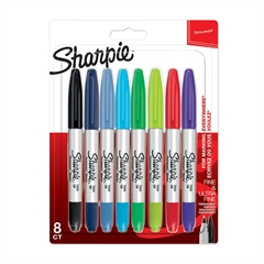 Marker Sharpie Duo, 8 kosov