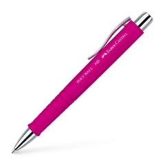 Kemični svinčnik Faber-Castell Poly Ball XB, roza