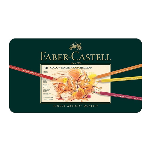 Barvice Faber-Castell Polychromos, 120 kosov