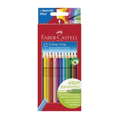 Barvice Faber-Castell Grip, 12 kosov