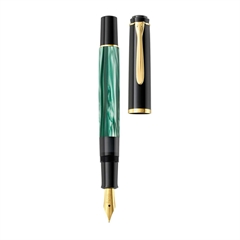 Nalivno pero Pelikan M200 M, v darilni škatli, marmorirano zeleno