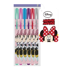 Gel Minnie Glitter, 6 kosov