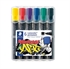 Marker Staedtler Lumocolor Permanent, 6 kosov