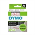 Trak Dymo D1 45012, 12 mm / 7 m (rdeče/prozoren), original