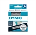 Trak Dymo D1 2084401, 12 mm / 3 m (črno/srebrn), original