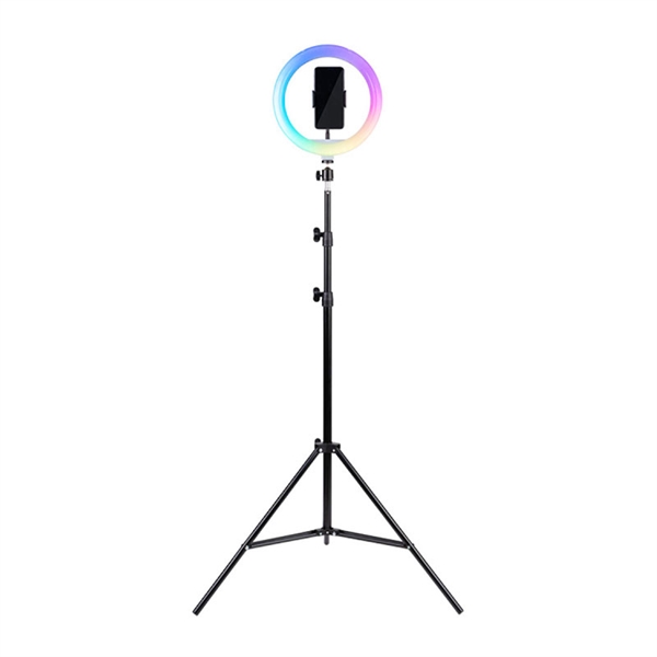 Svetlobni obroč s tripod stojalom Havit RGB LED