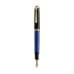 Nalivno pero Pelikan Souveran M400 F, črno moder