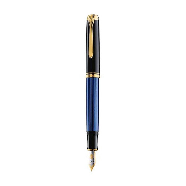 Nalivno pero Pelikan Souveran M400 F, črno moder