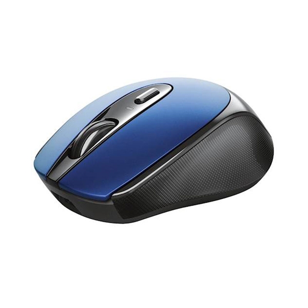 Miška Trust Zaya, brezžična, modra