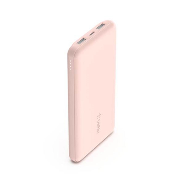 Prenosna baterija (powerbank) Belkin 107792, 10.000 mAh, rožnato zlata