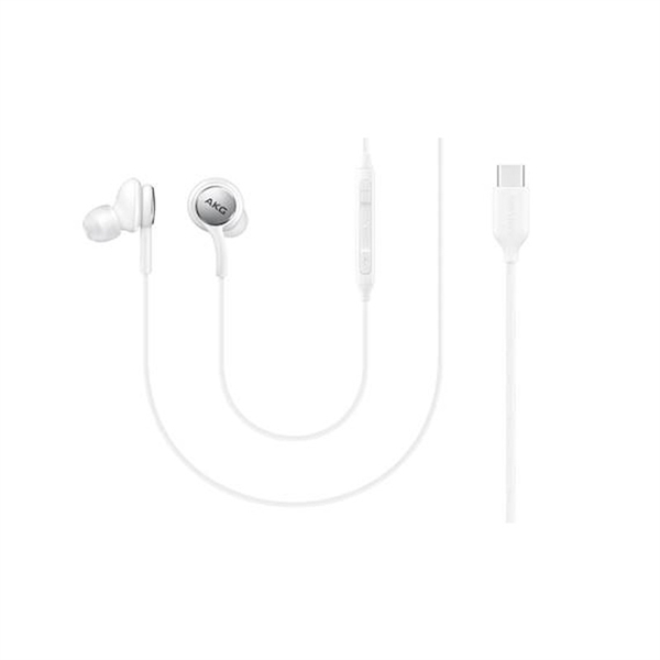Ušesne slušalke Samsung, USB-C, bele
