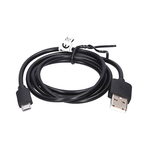 Polnilni kabel SBS v vrečki, USB-A na micro-USB, 1 m, črn