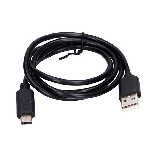 Polnilni kabel SBS v vrečki, USB-A na USB-C, 1 m, črn
