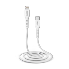 Polnilni kabel SBS, USB-C na Apple Lightning, 1 m, bel