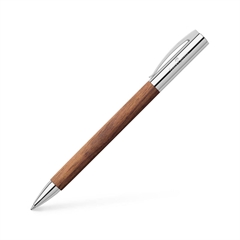 Kemični svinčnik Faber-Castell Ambition Walnut Wood B, rjav