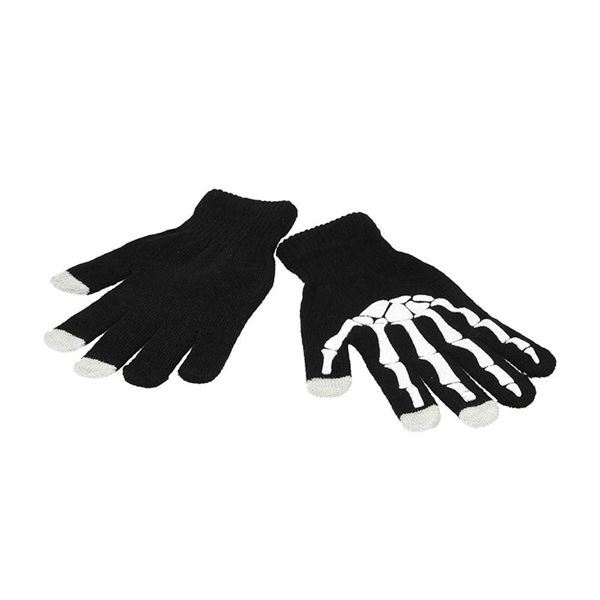 Rokavice Touch Gloves, pletene, črne