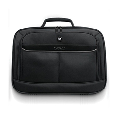 Torba Port Manhattan Clamshell 15,6", za prenosnik, črna