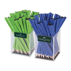 Grafitni svinčnik Faber-Castell Grip, 36 x 2 kosa, modra/zelena