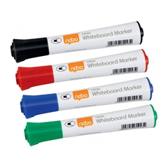 Marker za belo tablo Nobo Glide, 4 kosi