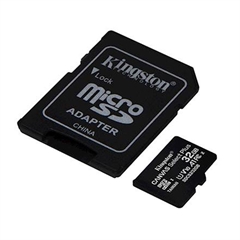 Spominska kartica Kingston Canvas Select Plus Micro SDHC Class 10 UHS-I U1, 32 GB + adapter