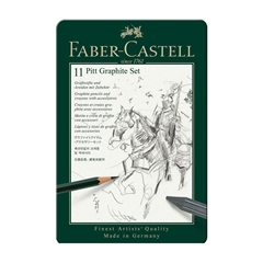 Set grafitnih svinčnikov Faber-Castell Monochrome S