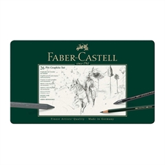 Set grafitnih svinčnikov Faber-Castell Monochrome B