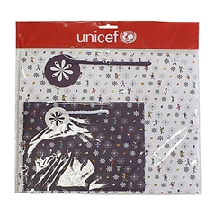 Voščilnice Unicef Darilna vrečka, 2 kosa
