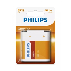 Baterija Philips LongLife 3R12, 1 kos