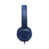 Naglavne slušalke JBL T500, žične, modre