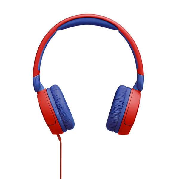Naglavne slušalke JBL JR310, žične, rdečo modre