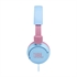 Naglavne slušalke JBL JR310, modro roza
