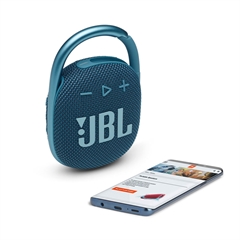 Prenosni zvočnik JBL Clip 4, Bluetooth, moder