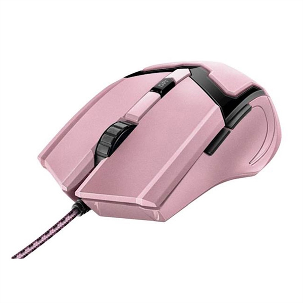 Gaming miška Trust GXT 101, žična, roza