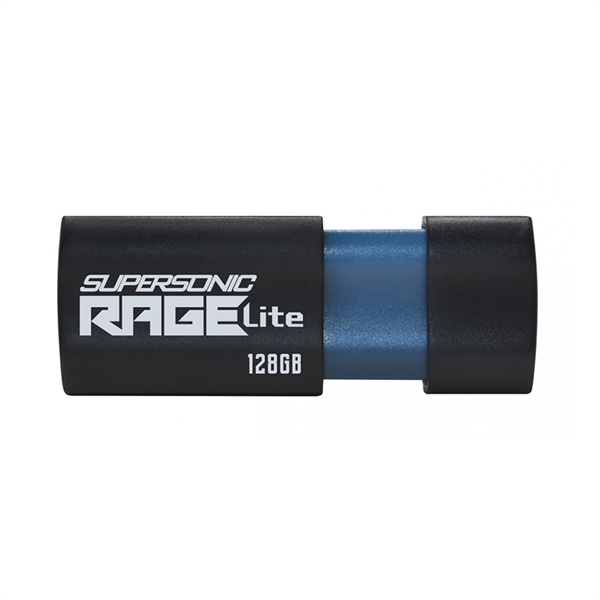 USB ključ Patriot Supersonic Rage Lite, 128 GB, črno-modra