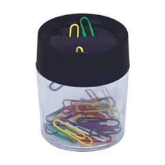 Magnetna posodica za sponke Optima, črna