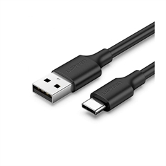 Polnilni kabel Ugreen 2.0, USB-A na USB-C, 1.5 m, črn