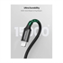 Polnilni kabel Ugreen, USB-C na Apple Lightning Mfi, 2 m, črn
