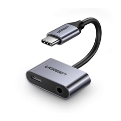 Pretvornik Ugreen USB-C na USB-C in 1 x jack (3.5 mm) 