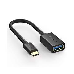 Pretvornik Ugreen USB-C na USB-A, črn