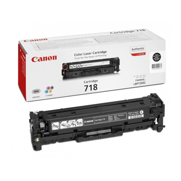 Toner Canon CRG-718BK (2662B002AA) (črna), original