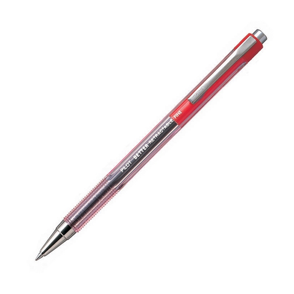 Kemični svinčnik Pilot BP-145-F, rdeča