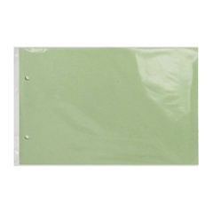 Pregradni karton 16 x 22.5 cm, 10 kosov, zelen