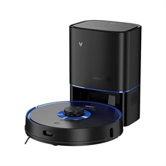 Robotski sesalnik Xiaomi Viomi S9 Alpha UV, s samopraznilno postajo, črn