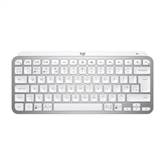 Tipkovnica Logitech MX Keys Mini, brezžična, bela
