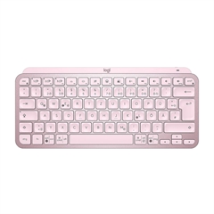 Tipkovnica Logitech MX Keys Mini, brezžična, roza