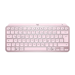 Tipkovnica Logitech MX Keys Mini, brezžična, roza