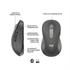 Miška Logitech Signature M650, za levičarje, brezžična, grafitna