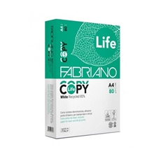  Fotokopirni (reciklirani) papir Fabriano Copy Life Recycled A4, 500 listov, 80 gramov