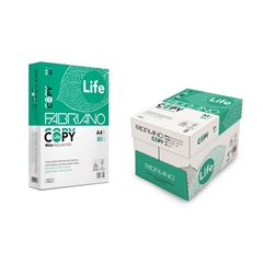  Fotokopirni (reciklirani) papir Fabriano Copy Life Recycled A4, 2.500 listov, 80 gramov
