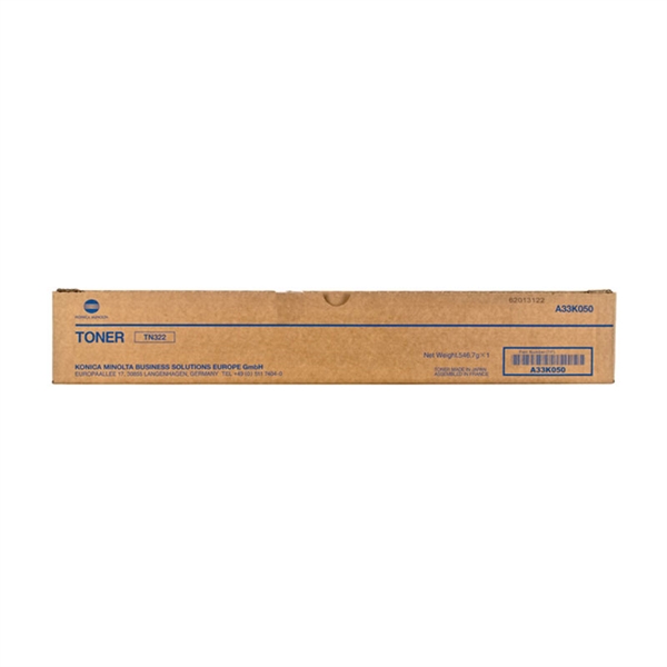 Toner Konica Minolta TN-322K (A33K05H) (črna), original